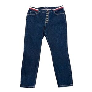Tommy Hilfiger Tribeca Skinny Jean w Self Belt & Stretch